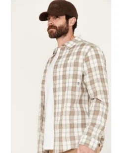Brothers & Sons Men's Sallisaw Plaid Print Performance Long Sleeve Button-Down Western Shirt 7 Brothers & Sons Men's Sallisaw Plaid Print Performance Long Sleeve Button-Down Western Shirt -Men's Western Denim Store 2000386089 100 P2