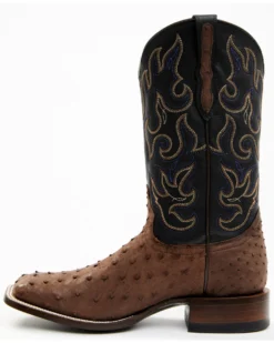 Cody James Men's Exotic Full Quill Ostrich Western Boots - Broad Square Toe -Men's Western Denim Store 2000386778 200 P3