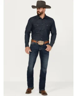 Ariat Men's M7 Graysill Dark Wash Stretch Slim Straight Denali Jeans 6 Ariat Men's M7 Graysill Dark Wash Stretch Slim Straight Denali Jeans -Men's Western Denim Store 2000387044 416 P1