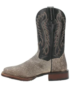 Dan Post Men's Elgin Exotic Lizard Western Boots - Broad Square Toe -Men's Western Denim Store 2000395864 101 P3