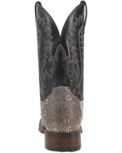 Dan Post Men's Elgin Exotic Lizard Western Boots - Broad Square Toe