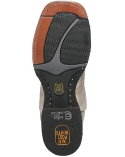 Dan Post Men's Elgin Exotic Lizard Western Boots - Broad Square Toe -Men's Western Denim Store 2000395864 101 P7