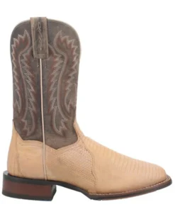 Dan Post Men's Barret Exotic Lizard Western Performance Boots - Broad Square Toe