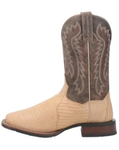 Dan Post Men's Barret Exotic Lizard Western Performance Boots - Broad Square Toe -Men's Western Denim Store 2000395865 295 P3